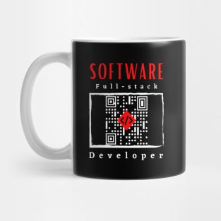 Software Full-Stack Developer motivational design Mug